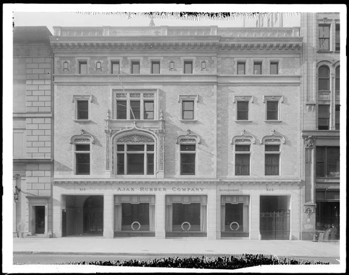 ThisDayInCEHist's tweet photo. 18JUL1918: Ajax Rubber Company leases the #ASCE Society House located at 220 West 57th Street in #NYC, later #Schraffts and #LeesArtShop https://t.co/D8GBm6r2is