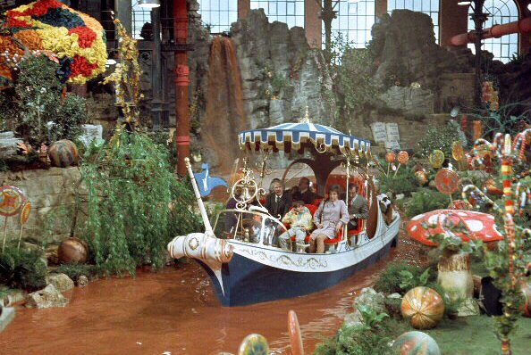 Did You Know-The Chocolate river in Willy Wonka &amp; the Chocolate Factory was made with 15,000 gallons of water mixed with chocolate &amp; cream?