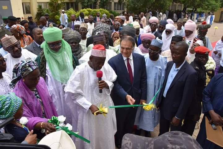ImamShams's tweet photo. H.E @GovUmarGanduje attended the commissioning of Sorghum Mill at Northern Nigeria Flour Mills Bompai Kano this morning. https://t.co/Xn0CpxyVdB