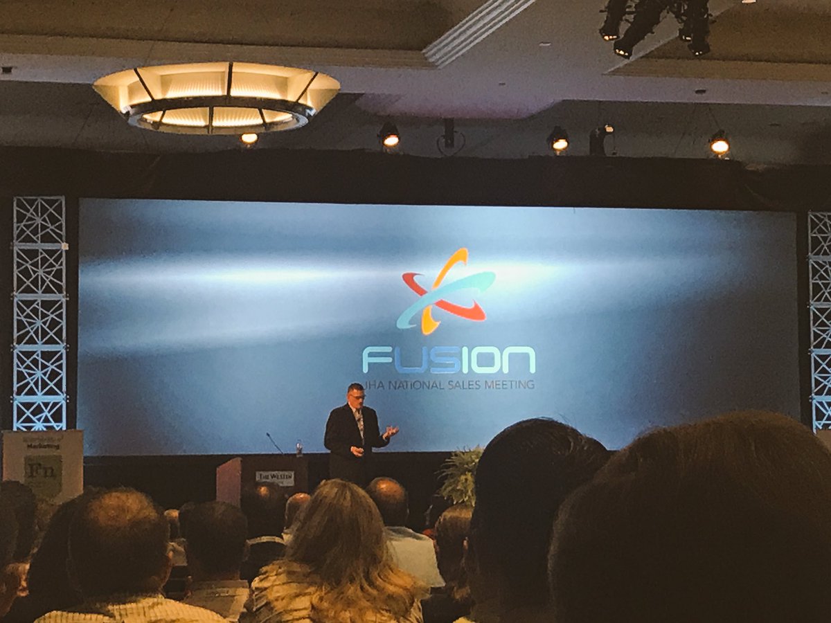 JH_Fintech's tweet photo. JHA CFO, Kevin Williams addresses attendees at the National Sales Meeting. #JHALeadership https://t.co/RuOdQbJmP6