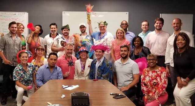 SpeakUp_Broward's tweet photo. Fun Office Olympics yesterday with our office neighbors @uliseflorida ! #teambuilding #MPOFamily #healthandwellness https://t.co/dXJyi3psw0