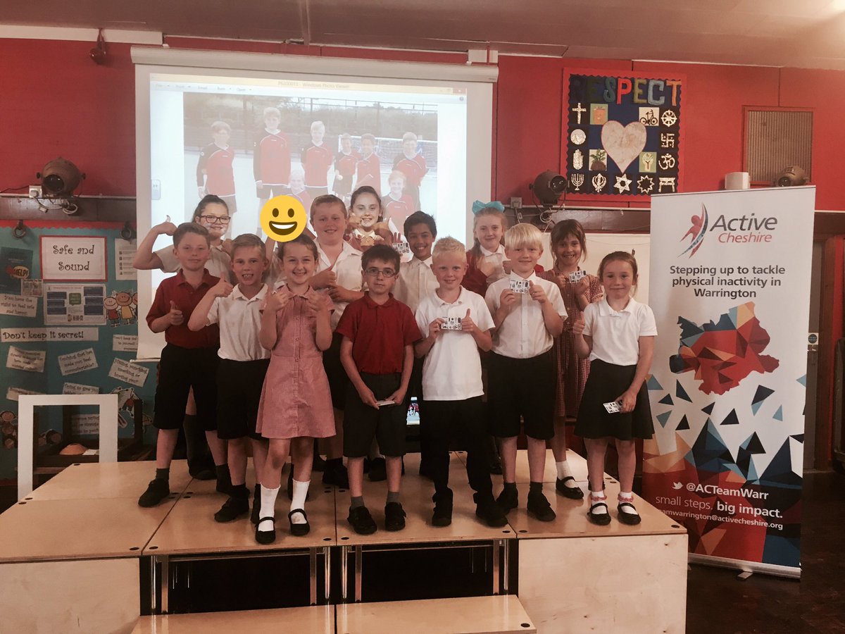 ACTeamWarr's tweet photo. Congrats to those who won sports vouchers today @PenkethsouthEY for completing the 💯mile challenge Well done all 😁#sparkstart @NBGivesBack https://t.co/qBXcHgYYtD