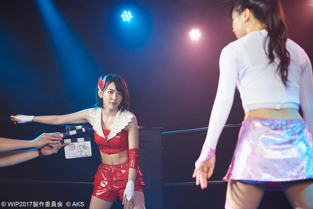 カーベル伊藤 伊藤一正 No Twitter カーベル 豆腐プロレス Cmメイキング画像公開 チェリー宮脇 道頓堀白間 まるでドラマのワンシーンのような白熱の試合 8月29日の対決が楽しみになる1枚ですね カーベル 豆腐プロレス 宮脇咲良 白間美瑠 カーベル