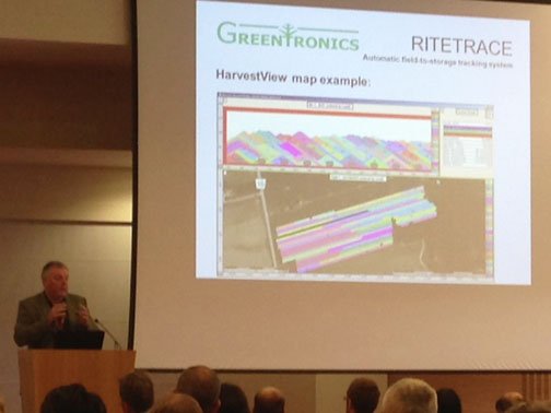 ecpa2017's tweet photo. Jim Wilson in the spotlight again on behalf of sponsor @Greentronics at the @ecpa2017 Industry Showcase https://t.co/VrI4zYcuwf