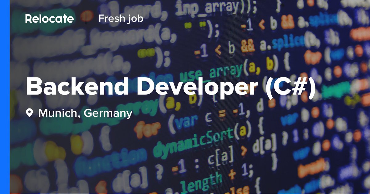 relocate_me_job's tweet image. Wanna get into the #gamedev industry? Check out this #CsharpJob at Chimera Entertainment in Munich: relocate.me/germany/munich… #csharp #jobopp