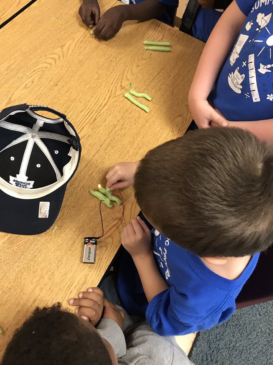 MissBennettJFC's tweet photo. Thanks to the #scienceguys for teaching us about electricity today. We learned so much! #summerlearning2017 @wrdsb https://t.co/a0Ydgzrhmo