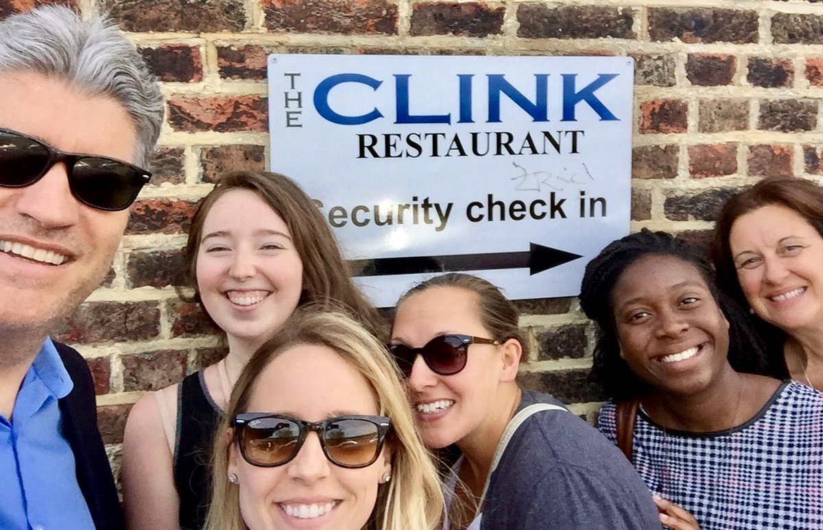 Took my students to the <a href="/TheClinkCharity/">The Clink Charity</a> upscale restaurant built into the Brixton Prison in #London. Great food. Great idea. #XONR8