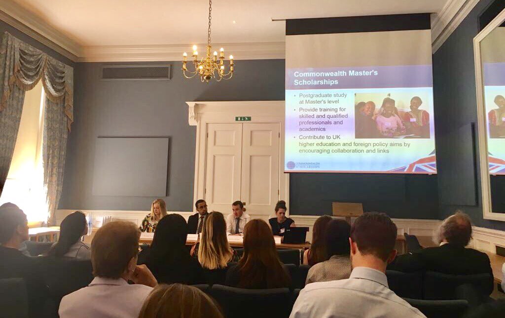 KingsGlobal's tweet photo. Commonwealth masters scholarships available for students interested in postgraduate study in the UK @ScholarshipsUK @BritishCouncil #EdCon17 https://t.co/cYGTgjL6NT