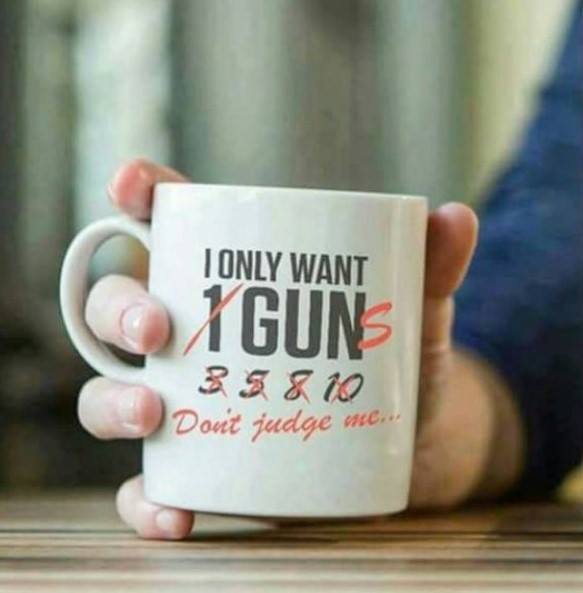 SCGunShow's tweet image. You really never can have too many! #gunhumor #pewpew
