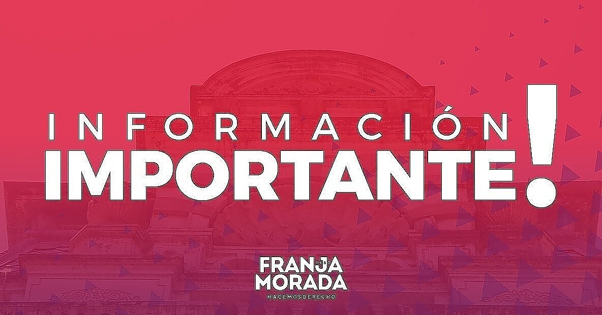 FranjaMoradaUNR's tweet photo. #2da #Inscripción #Cuatrimestrales #Plan2012 #Plan2016 desde hoy  18 hasta el jueves 20 a las 18hs
#ConstruyamosJuntos
#FranjaMorada https://t.co/PTWNaa4zQY