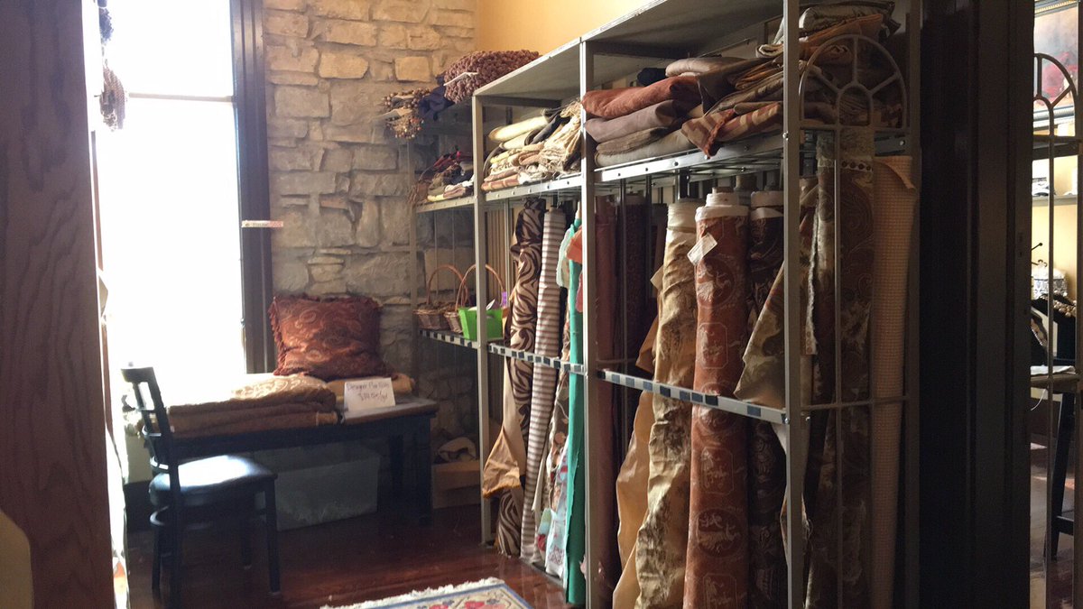 Come check out our fabric room!! All pieces are 50% off! Perfect chance to get fabric for upholstery, quilting, or any project!