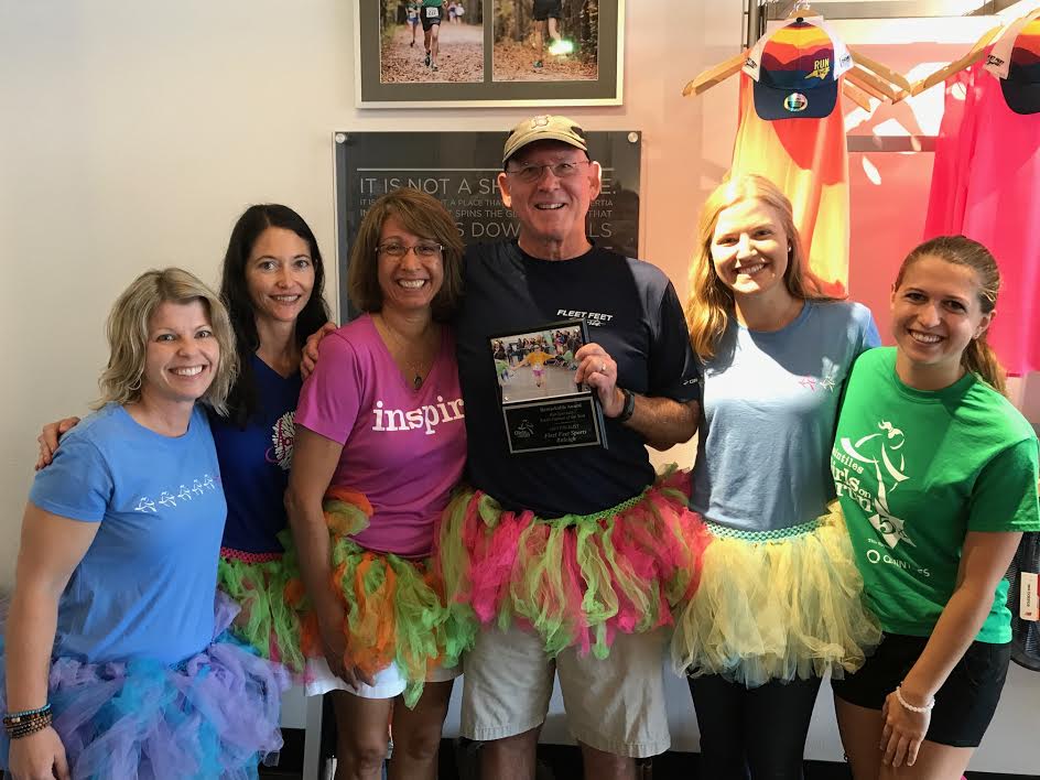FleetFeetRal's tweet photo. Thanks @GOTRTriangle for the "Remarkable Award" as well as your continued partnership! #fleetfeetral #werunraleigh #gotrtriangle https://t.co/tiKujlbWgc