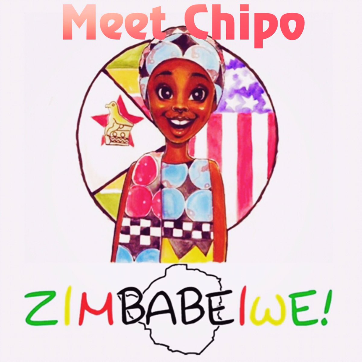 1Year 2day 🎊• Thank U 4 continuing 2 support #ZimBabeIwe! & #MeetChipo 🇿🇼👑📚• #TinyTotTuesday #1yrAnniversary #ChildrensBooks  #DiverseBooks