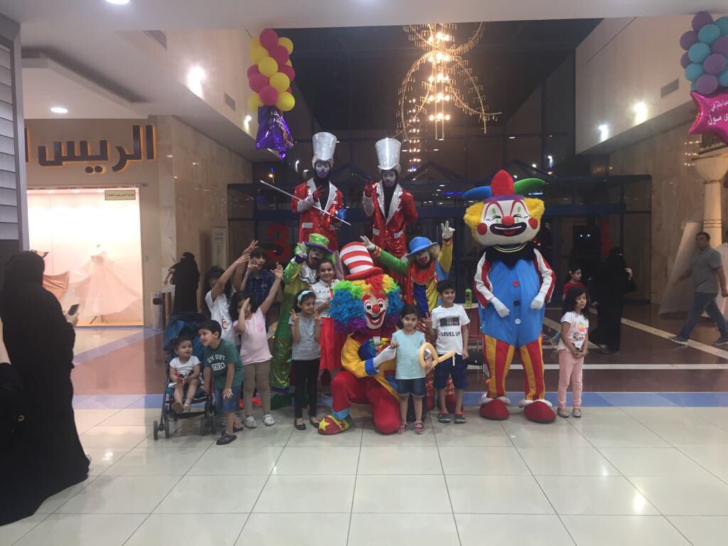 QFMEVENT's tweet photo. #مهرجان #جدة #اطفال #حفل #مجالات_الجودة #event #events #clown  #festival #qfe https://t.co/yIx9StrWy7