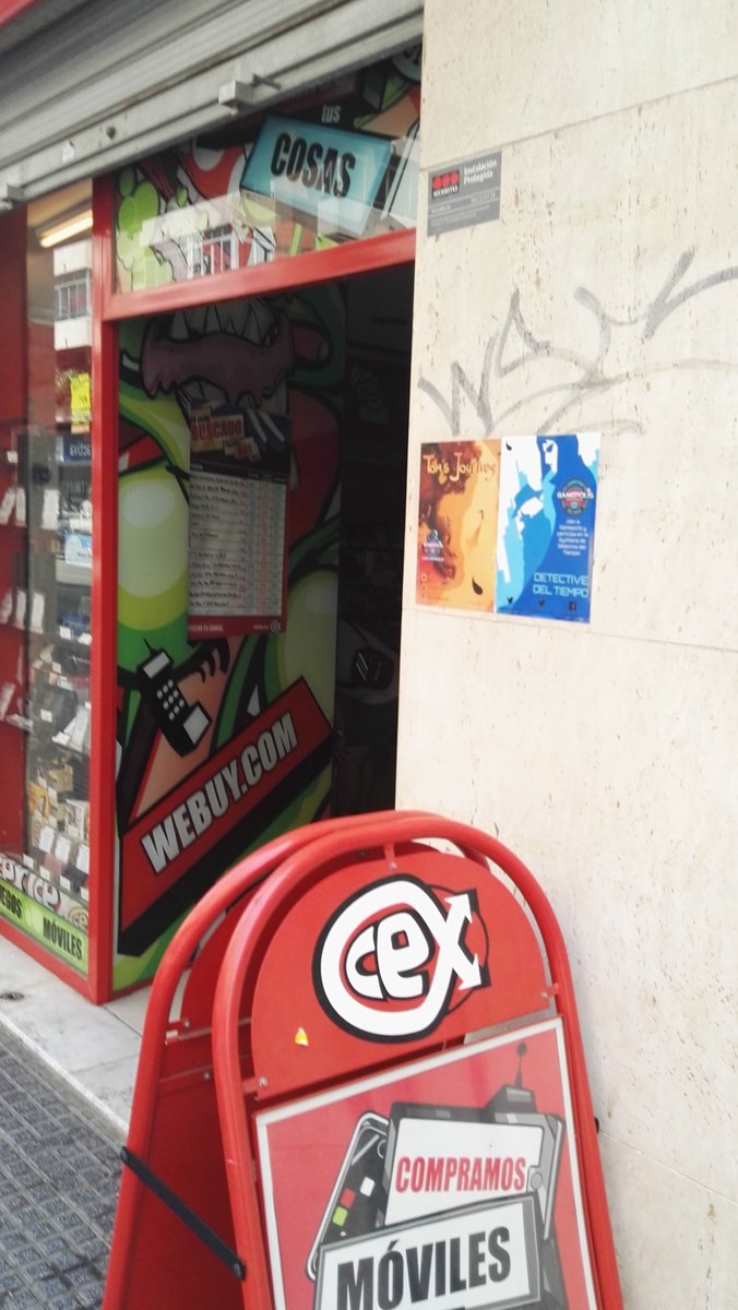 Detectivetiempo's tweet photo. ¡Oh! ¿Algún detective que pueda investigar los misteriosos carteles que han aparecido por #Málaga? 🤔 #dismalgames #indiegames #indiedev https://t.co/Y7quCghKen