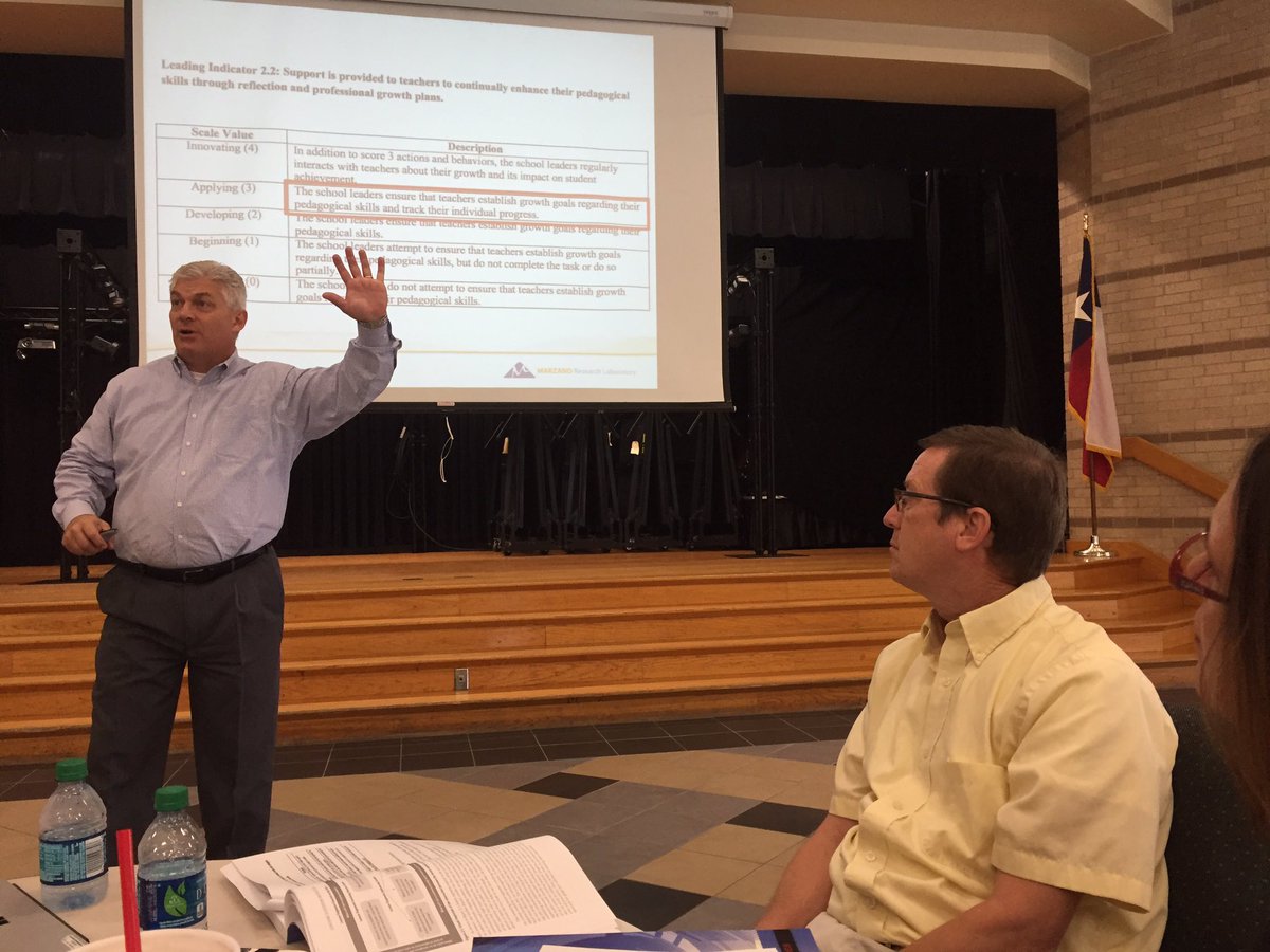 MarkBWeatherly's tweet photo. Engaged today with @ConroeHigh administrators learning about cultivating effective teaching. #ContinuallyImproving @MarzanoResearch https://t.co/YqG9BcsVhe