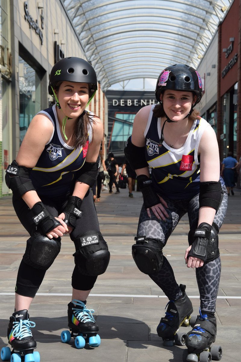 trinitywalk's tweet photo. Big shout to #TrinityRollers @WakeyWheeledCat - proud to be their new kit sponsor
#RollerDerby #Wakefield https://t.co/0HV35bBwjV