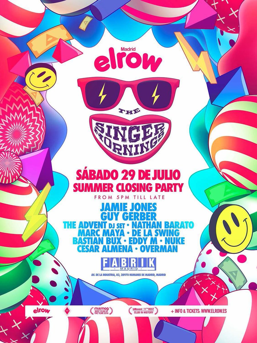 fabrikdiscoteca's tweet photo. "RT" y participa en el sorteo de una doble para #elrow 🙂🦄 https://t.co/Q3DuAnnTJm