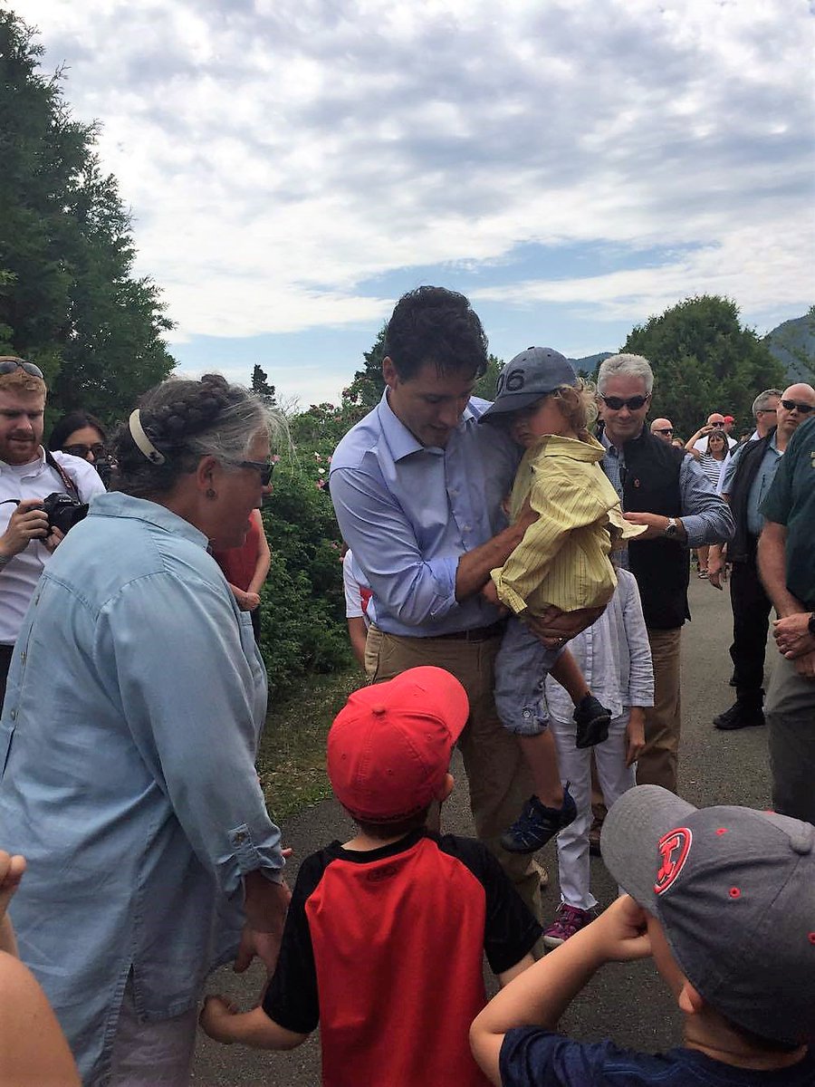 DiLebouthillier's tweet photo. Very proud to welcome @JustinTrudeau and his family to our wonderful riding! Currently @ForillonNP #gaspesieilesdelamadeleine #cdnpoli https://t.co/VGSlW3wgK0