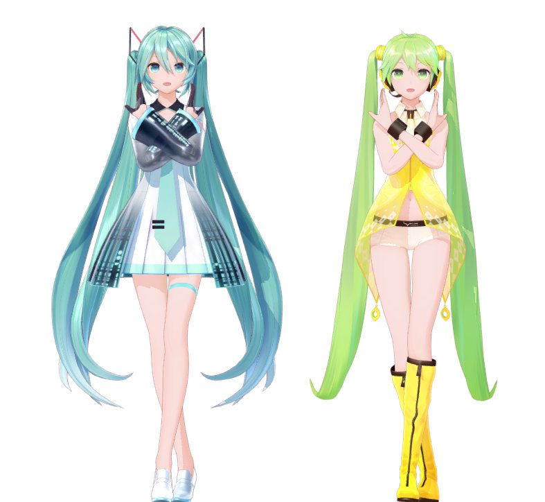 初音ミク 「with yellow 」|REMのイラスト