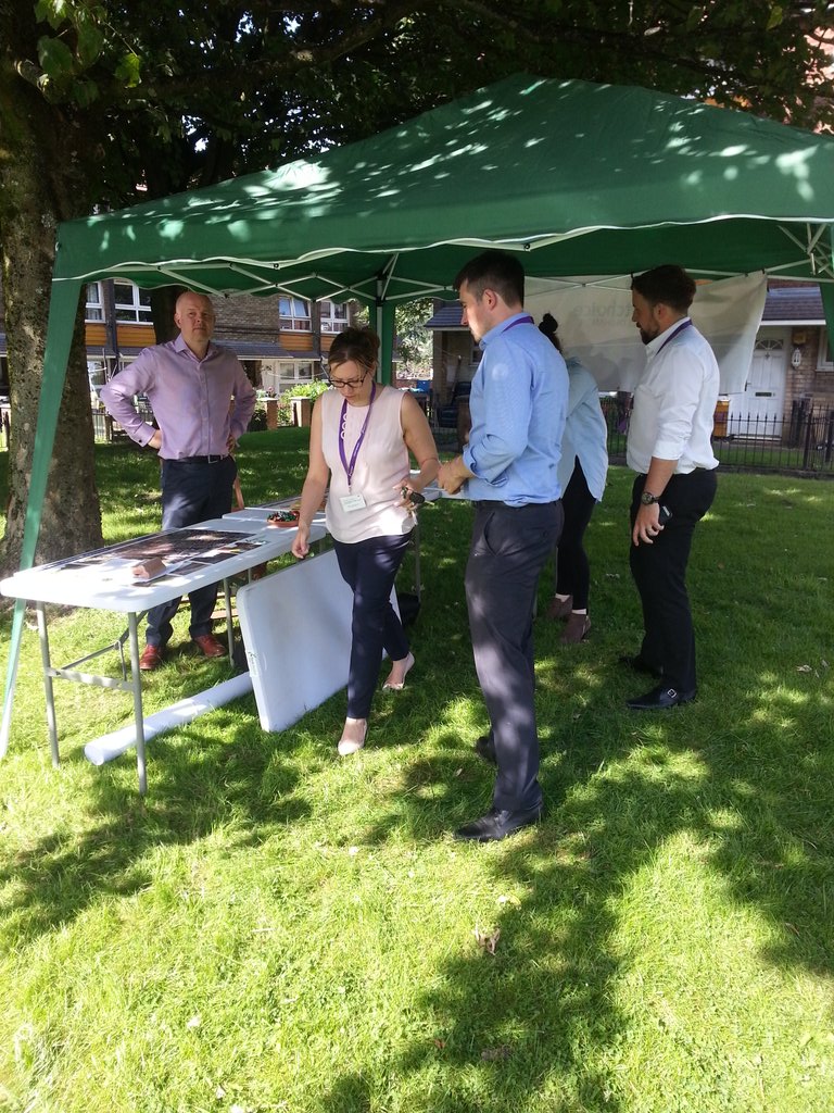 Acre Lane consultation in the sunshine 😎👌