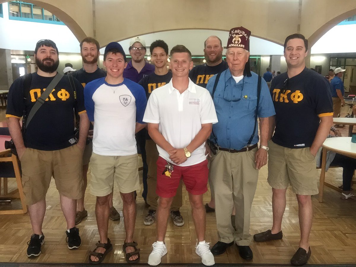 pikappNSU's tweet photo. Beta Omicron Chapter welcomes #JOHSouth &amp; @AbilityEXP to Louisiana. Enjoy your stay in Cajun Country! https://t.co/KCPvgRl8Vw