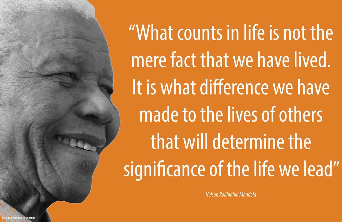 IfyFACEYOUTH's tweet photo. #MandelaDay #CharityTuesday
“It is in your hands to create a better world for all who live in it.”
-- Nelson Mandela
@faceyouth1 #SYATs https://t.co/Tunu0iByjA