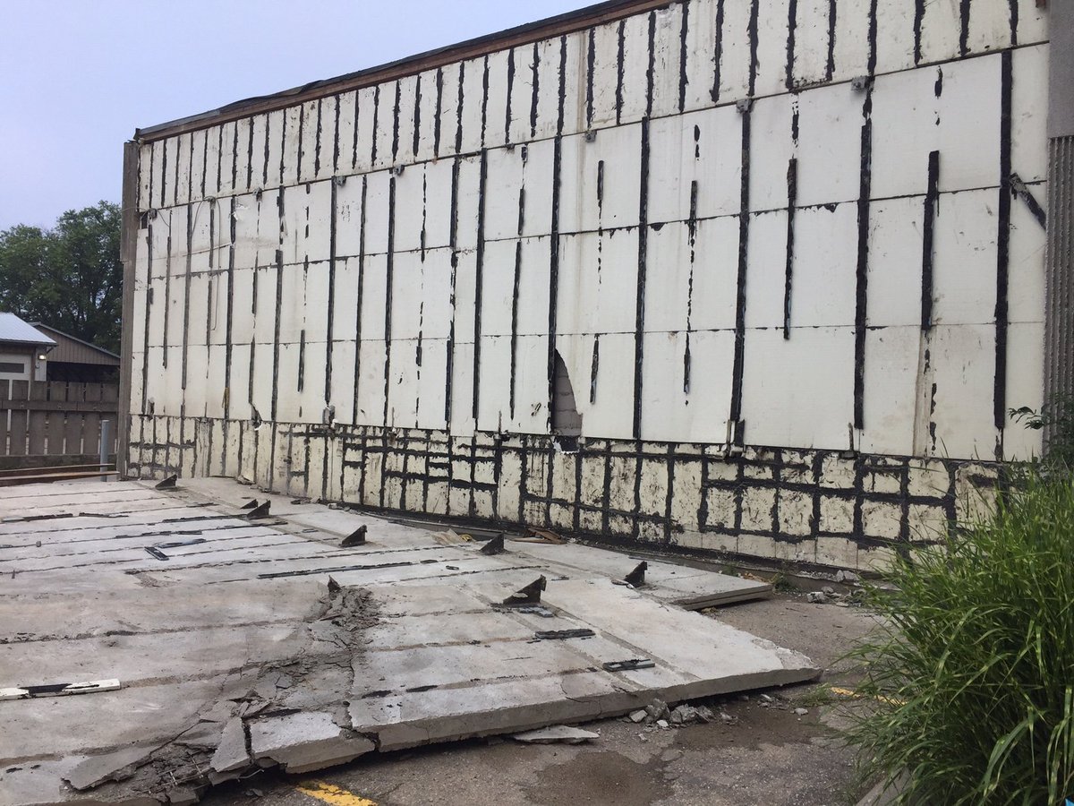iramcdonald's tweet photo. Let the #demolition begin! We're happy to be back at @uofg, bringing old walls down so new ones can go up at their Meat Research Lab! #IMC75 https://t.co/8hrIcX3TdG