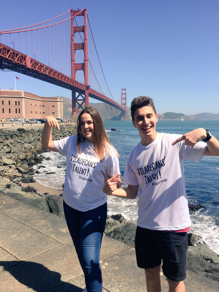 TFtalentfactory's tweet photo. @carleenss_ i @PauCuesta7 guanyadors #TalentFactory2017 #TalentFactory #Viladecans @carlosruiztwitt @giselfust @elena_alarcon #GoldenGate https://t.co/tIkMvis1K7