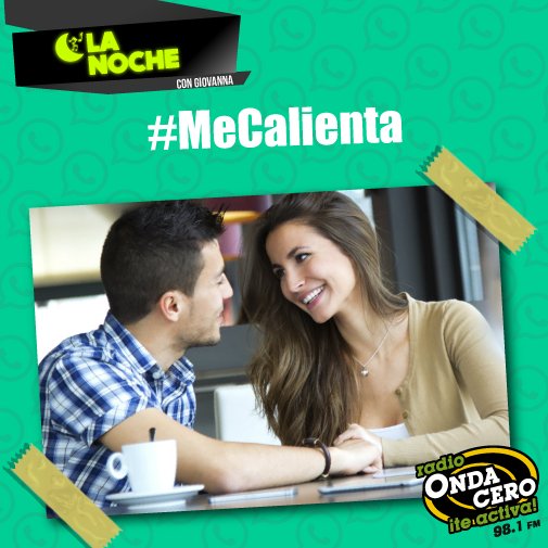 radioondacero's tweet photo. "El tema de #LaNoche: 
#MeCalienta ...
Envía tu comentario al Wsp 📱954177614.
📻► https://t.co/DQwIL1CGDt" https://t.co/q833Z5WeEl