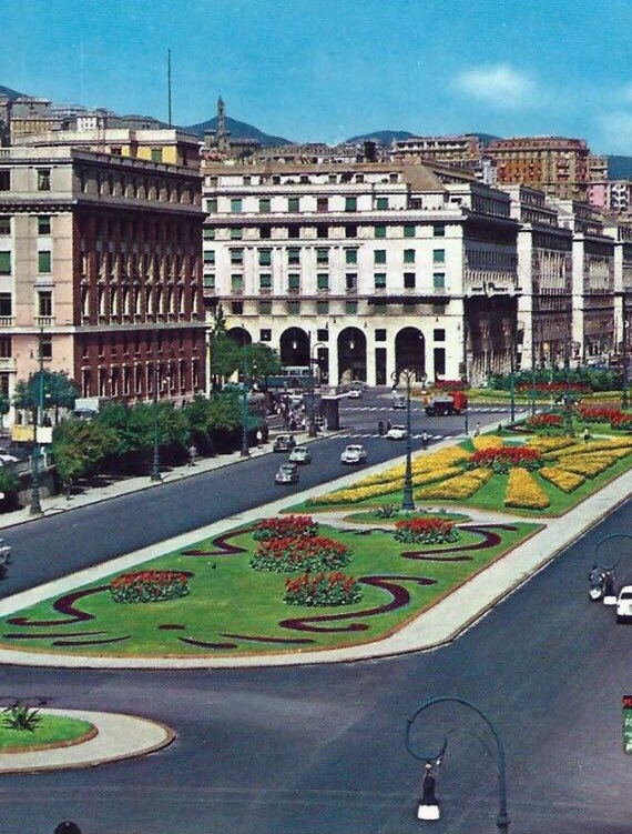 Foto d'archivio x rilancio di genova con @buccipergenova #ilventoècambiato, viale brigata partigiane, tornerà così a fine lavori bisagno?