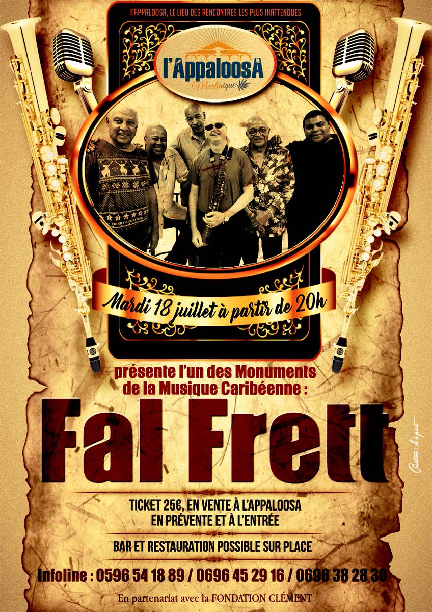 Falfrett's tweet photo. [Live] Nous sommes Impatients..
Nous vous accueillons ce Soir à partir de 20h à l'Appaloosa #François #Martinique #CeSoirOnPoursuitLaFête https://t.co/RCHajNzlMj