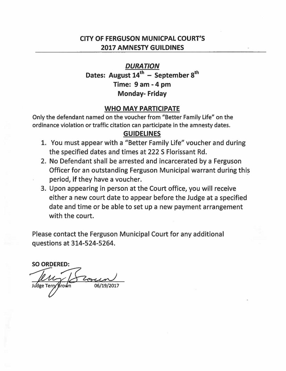 City of Ferguson tweet media