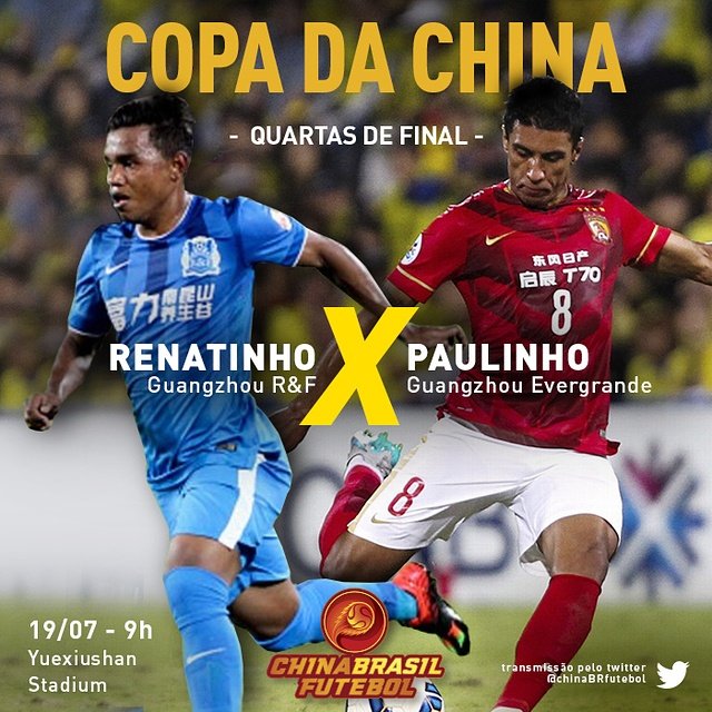 chinaBRfutebol's tweet photo. Amanhã tem #ClássicodoCantão pelas quartas de finais da Copa da China.
Transmissão em tempo real aqui conosco.
#CopadaChina
#FutebolChinês https://t.co/YQrVzi6Za2