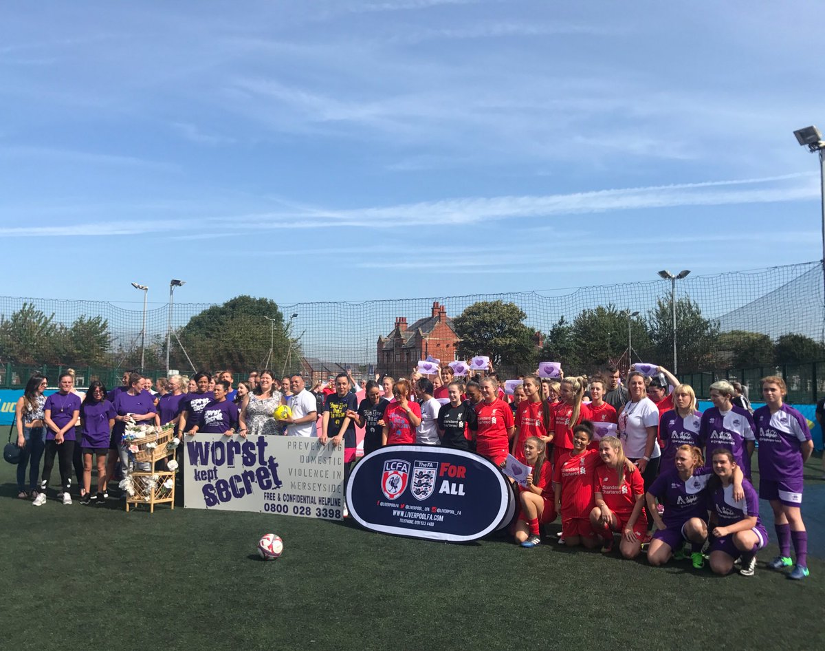 LivHomelessFC's tweet photo. Big thanks to all agencies who supported the #WADAC2017 today @Liverpool_CFA @powerleagueUK lpool, @LocalSolutions_ @stanleypark_liv https://t.co/6sQ2vzLkhq