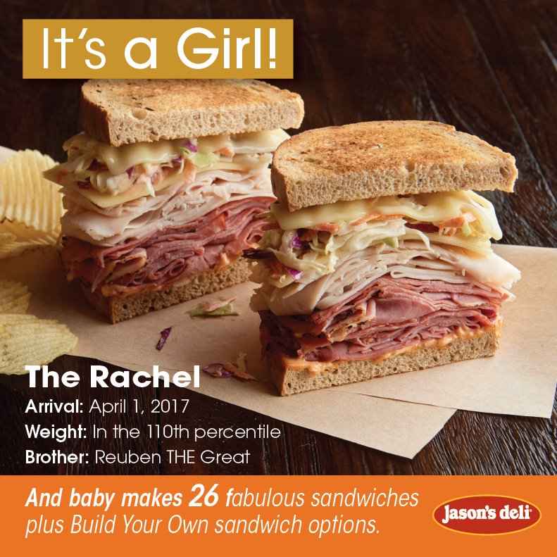 Jason's Deli on X: Guess what we've brought back?! Our Irish