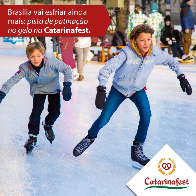 catarinafest's tweet photo. Venha patinar no gelo conosco!
#Catarinafest #SantaCatarina #Brasilia #Patinação #Frio https://t.co/7IdKDbe0E4