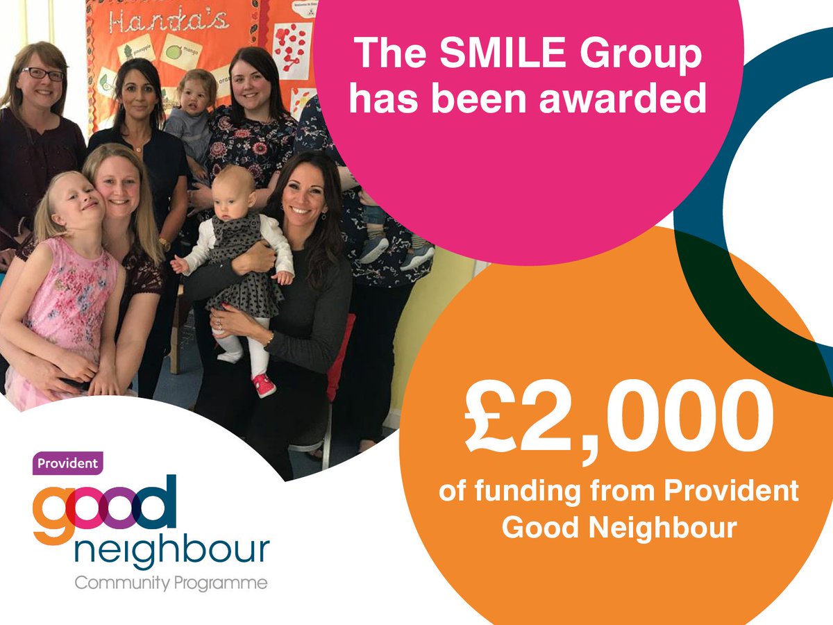 TheSMILEGroup's tweet photo. Thanks to everyone who voted for us &amp; massive thank you to @Provident_Loans #goodneighbour #funding https://t.co/hphwyg4nv0
