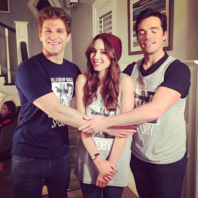 spobyslay's tweet image. Imagine Ezria hanging out with Spoby