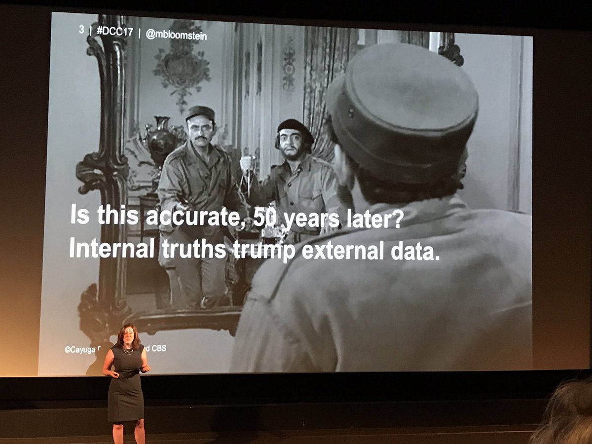 KateMessing's tweet image. Spot on. @mbloomstein #dcc17