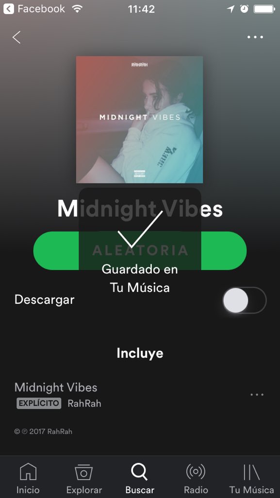 iamgraazi's tweet photo. @ohitsRahRah @Spotify Yaaaay!!!! You deserve it!!! Love yaaaa #Rahmixer https://t.co/vSyX1KhS63