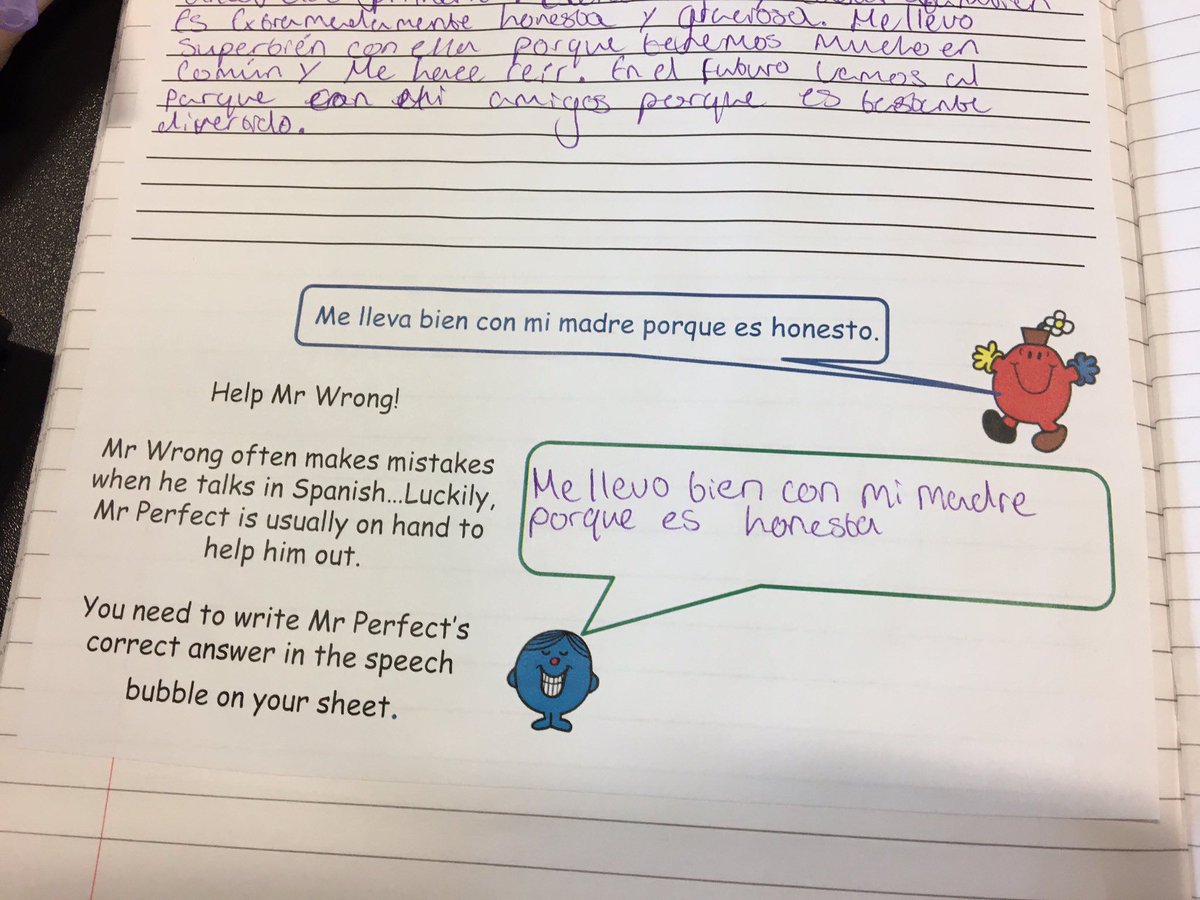 spanish writing ladder gcse by