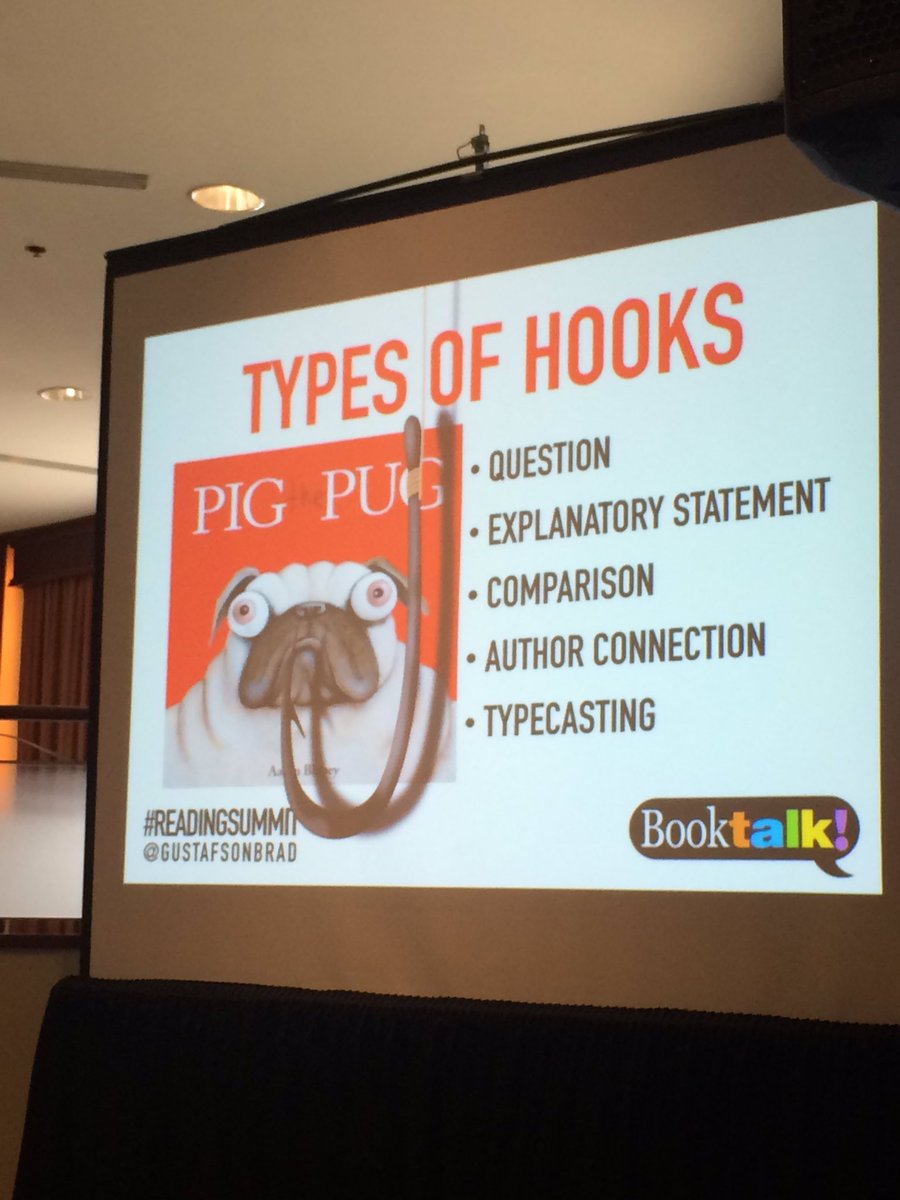 Spent the morning with <a href="/GustafsonBrad/">Dr. Brad Gustafson</a> discussing and of the power of a book talk. Ready to use it with my 1st grade Ss! #ReadingSummit