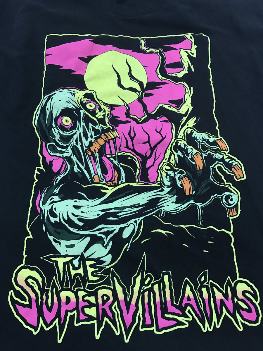 EnemyInk's tweet photo. @SupervillainsFL always have something cool in the works. #onpresstoday #enemyink #supervillains #screenprinting https://t.co/WdOvr1dJND