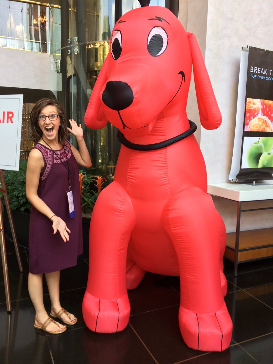 When literacy comes to life...this girl can't help but geek out! #ReadingSummit @ScholasticTeach