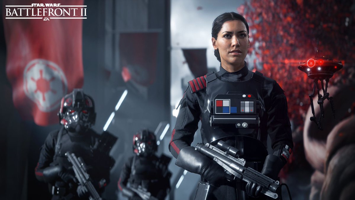 Learn how Janina Gavankar became Iden Versio!

Go behind-the-scenes with #StarWarsBattlefrontII: x.ea.com/33597