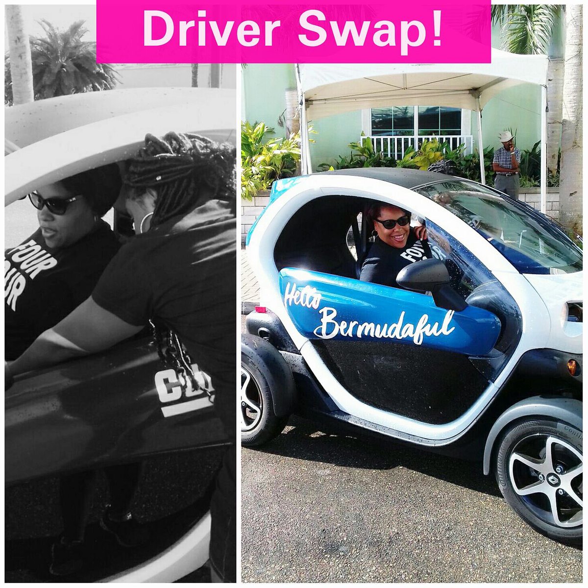 touristtuesday's tweet photo. #DRIVERSWAPtutorial
Polling Station #2...here she comes!

#BermudaElection2017
#BdaVotes2017
#TouristTuesdayBda
#Bermuda https://t.co/fNc0Jv0Bfw