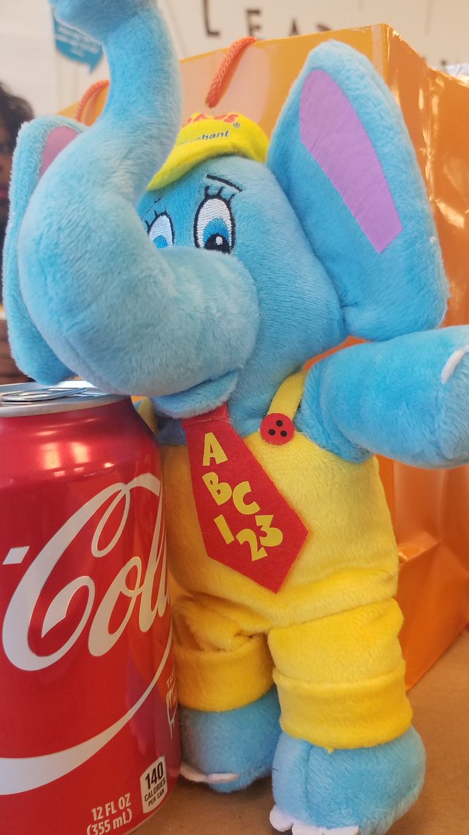 TLEJackson's tweet photo. Share a @CocaCola with #BubblesTheElephant! @TheLearningExp #learnplaygrow #shareacoke https://t.co/vrZKIzbfUj