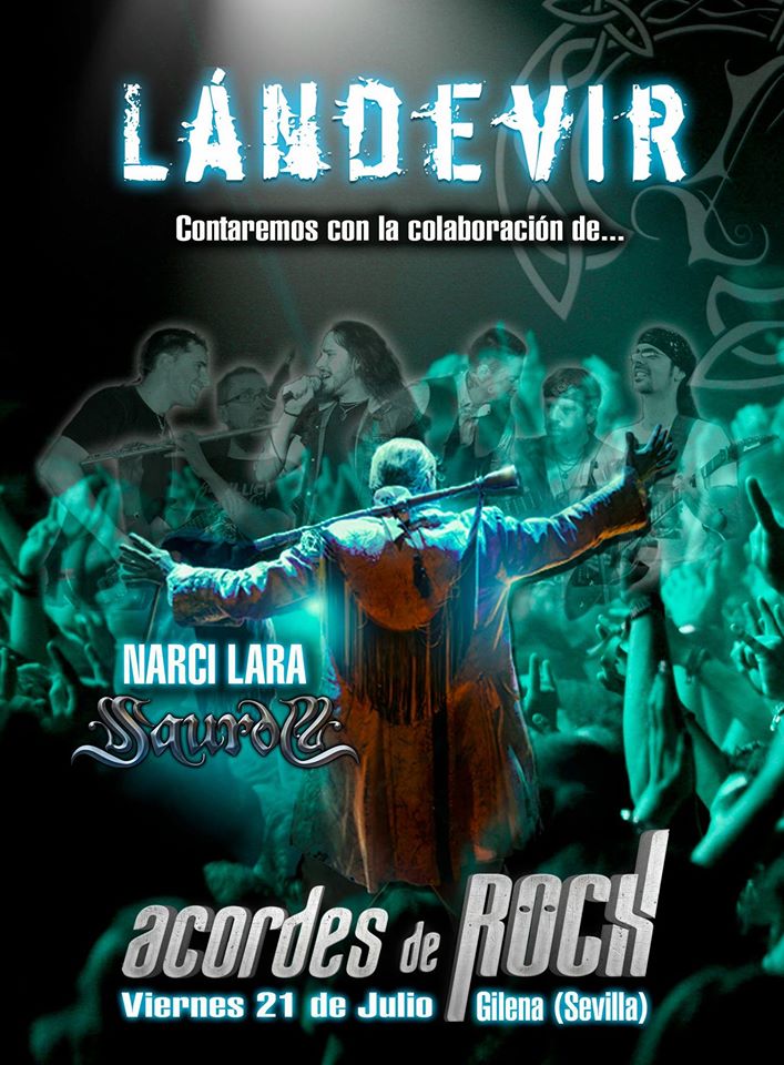 Narci Lara estará colaborando con la fantástica banda de rock celta <a href="/LandevirOficial/">Lándevir Oficial</a> este viernes en <a href="/AcordesDeRock/">Acordes de Rock</a> ¡No faltéis!