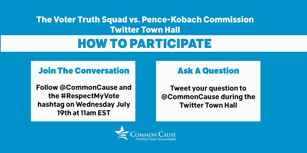 Voting experts will be fact checking &amp; answering questions tomorrow during <a href="/realDonaldTrump/">Donald J. Trump</a>'s voter fraud hearing.

How to participate:
